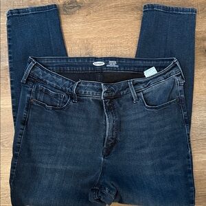 Old Navy Men's Dark Blue Skinny Jeans